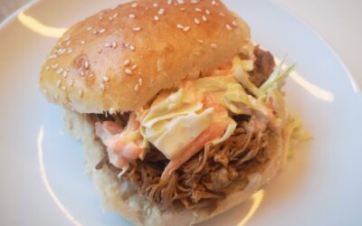 Pulled pork burger