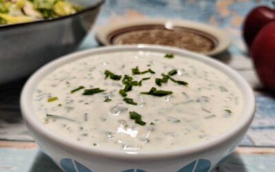 Creme fraiche dressing