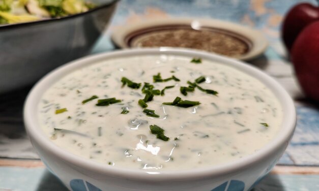 Creme fraiche dressing