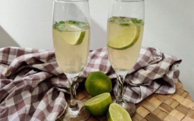 Champagne mojito