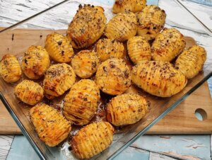 Hasselback kartofler