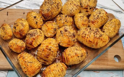 Hasselback kartofler