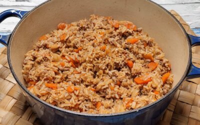 One pot med hakket oksekød