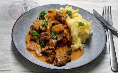 Bøf stroganoff