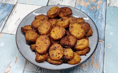 Ovnbagte kartoffelskiver