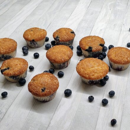 Blåbærmuffins
