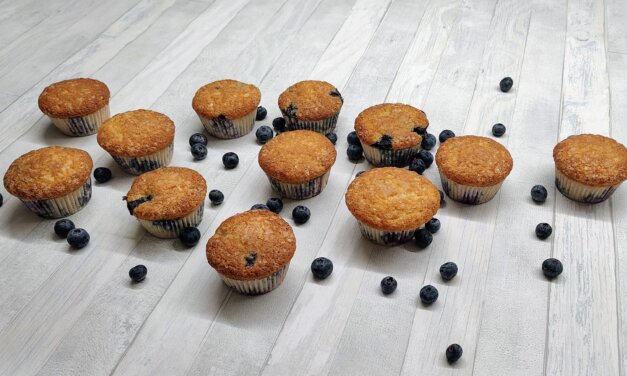 Blåbærmuffins