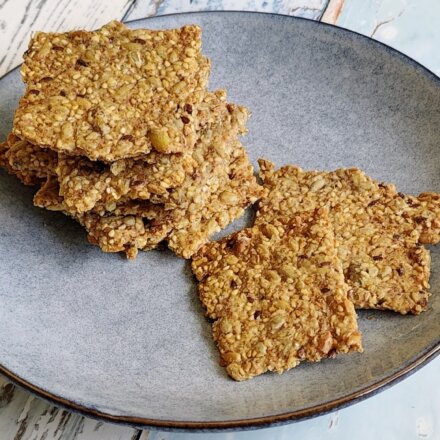 Knækbrød med kerner