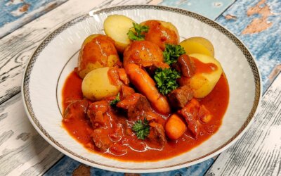 Paprikagryde med oksekød