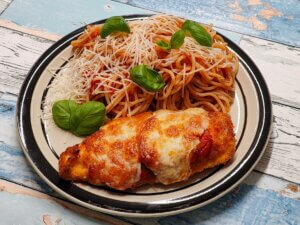 Parmasankylling aka Chicken parm