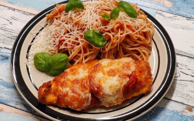 Parmesankylling aka “Chicken parm”