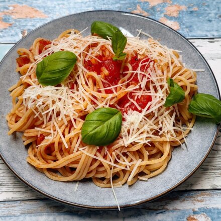 Spaghetti i tomatsauce