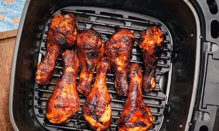 Kyllingelår med BBQ marinade i airfryer