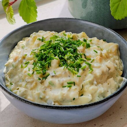 Æggesalat med avocado