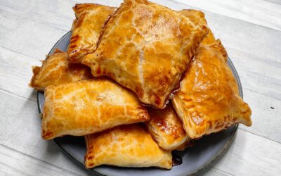 Butterdej med skinkefyld