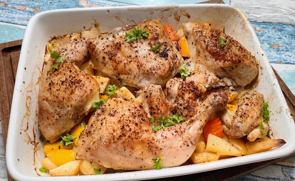 Kylling med rodfrugter og citron Sydhavnsbloggen