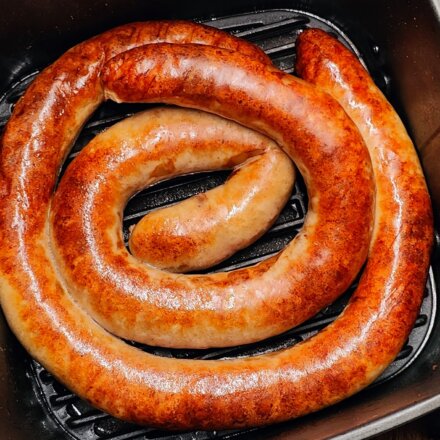 Medisterpølse i airfryer