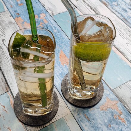 Rom & ginger ale