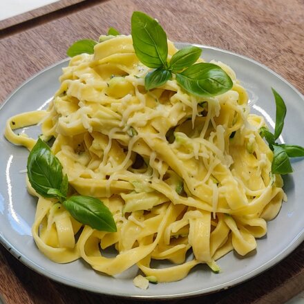 Fettucine med squash
