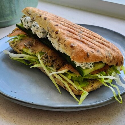 Laksesandwich