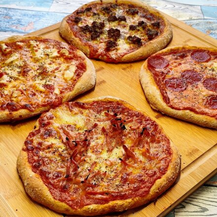 Pizza med surdej