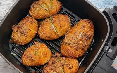 Hasselback kartofler i airfryer