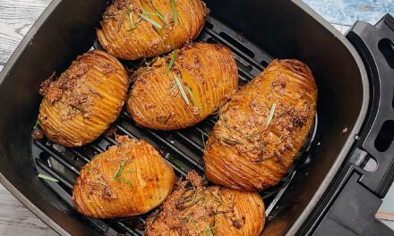 Hasselback kartofler i airfryer