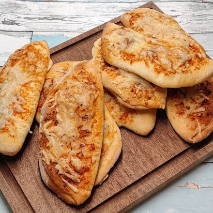 Sandwichbrød med chili/cheese