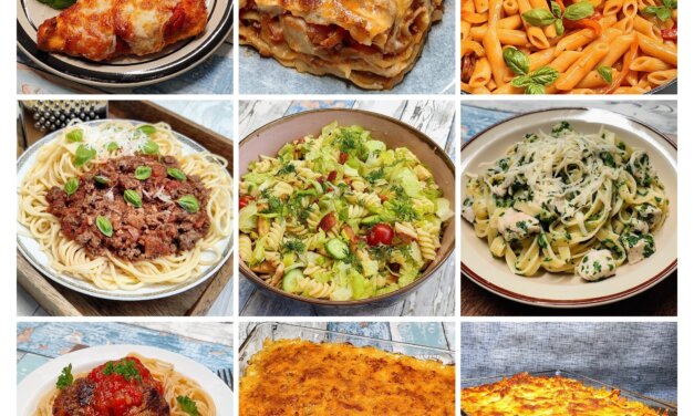 Top 10 – Opskrifter med pasta