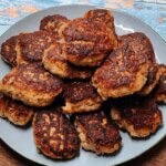 Frikadeller med hytteost