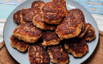 Frikadeller med hytteost