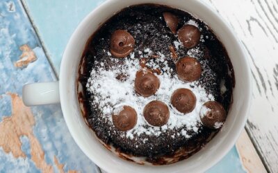 Chokoladekage i kop