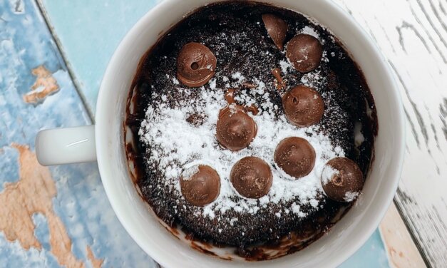 Chokoladekage i kop