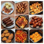 Top 10 - Opskrifter til airfryer-COLLAGE