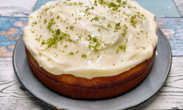 Limekage med frosting