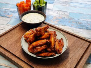 Buffalo wings - sprøde og lækre