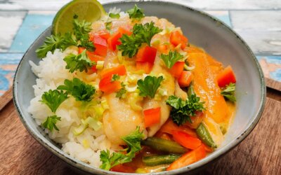 Thai inspireret karry med fisk