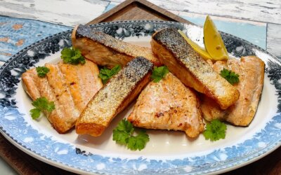 Laks stegt på pande