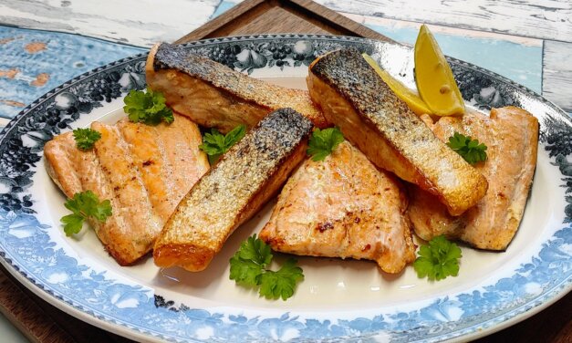 Laks stegt på pande