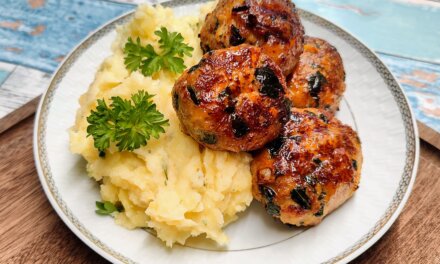 Spicy kødboller med mos