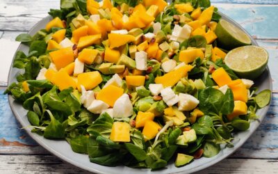 Mangosalat med avocado