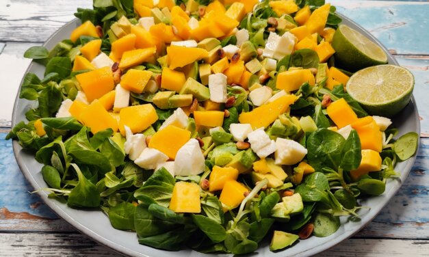 Mangosalat med avocado