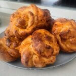 Pizzasnurrer med rød pest