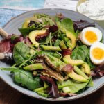 Avocadosalat med grønne asparges
