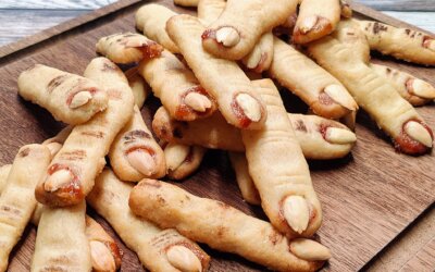 Heksefingre – Halloween småkage