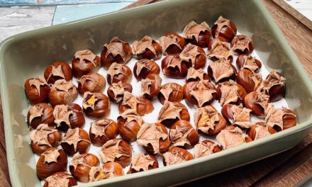 Kastanjer bagt i ovn