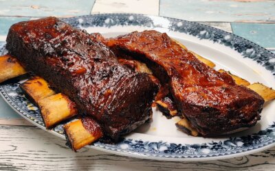 Short ribs med BBQ
