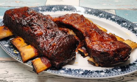 Short ribs med BBQ