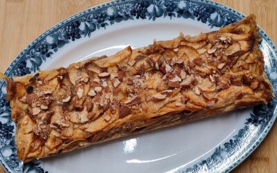 Æblekage med 1000 lag