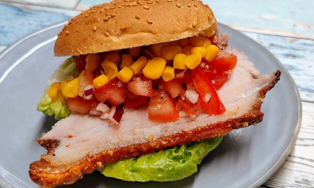 Flæskestegssandwich – mexicansk inspireret